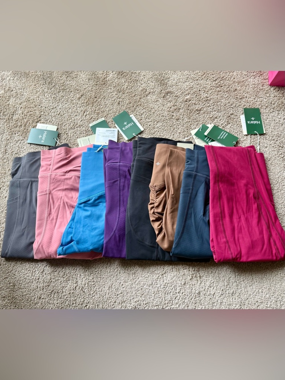 Halara UltraSculpt™ High Waisted Scrunch Butt Lifting Pocket Leggings Bundle